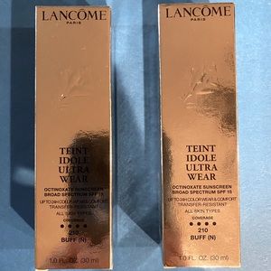 2 bottles Lancôme Teint Idole Ultra Wear 210Buff (N)